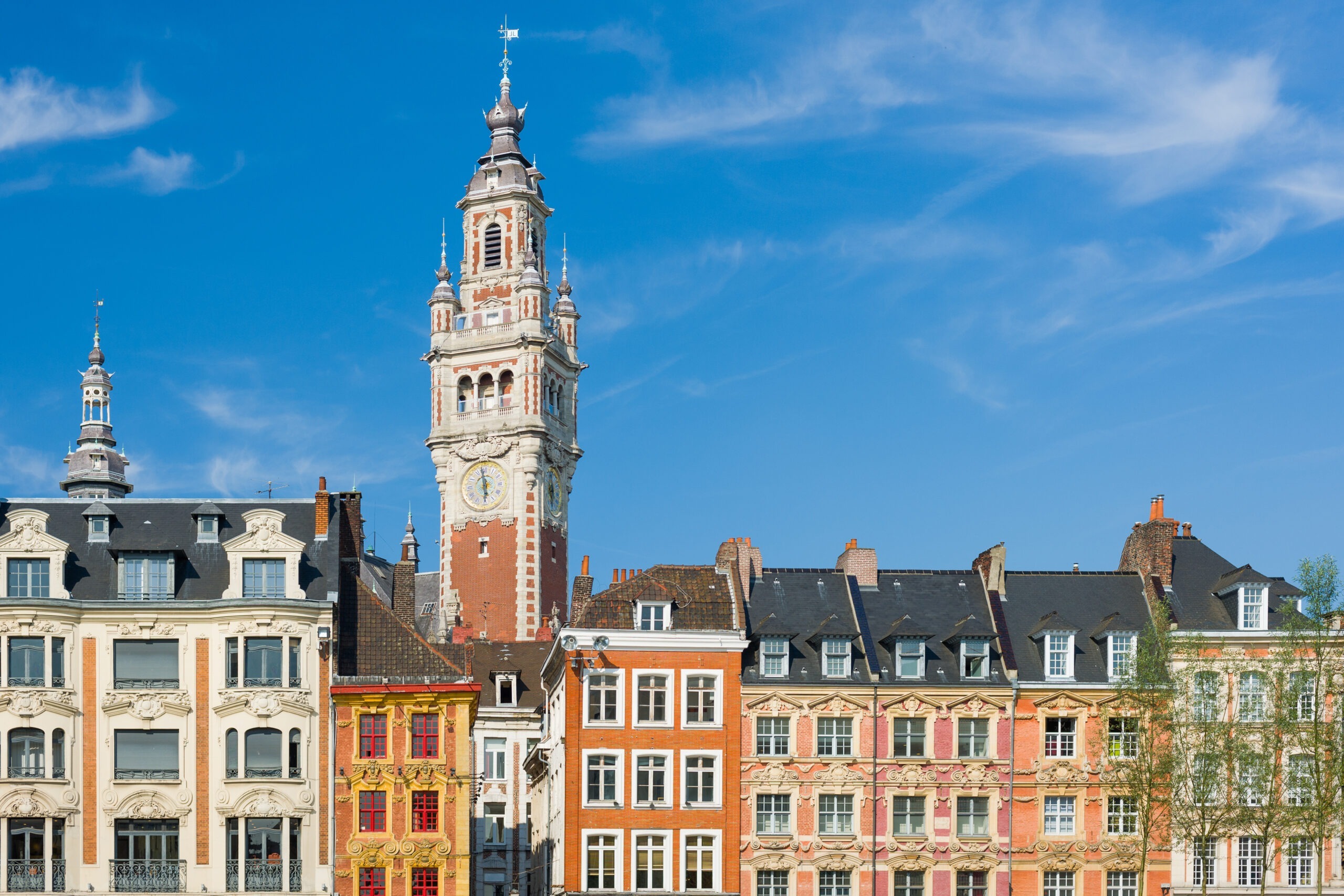 Vue de la Chambre de Commerce de Lille
